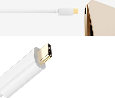 Adapter USB C në HDMI Ugreen 40273, 4K, i bardhë