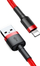 Kabllo USB Baseus, USB-A, 2m, e kuqe