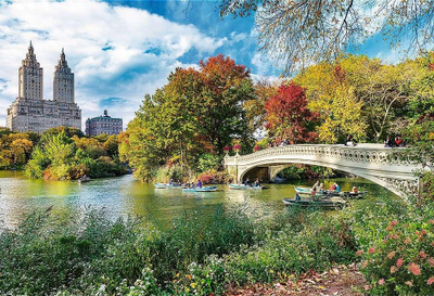 Puzzle Trefl Charming Central Park New York, 1500 pjesë, Unlimited Fit Technology, shumëngjyrësh