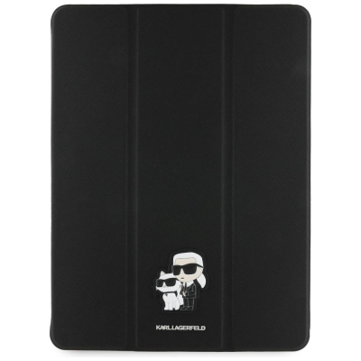 Mbrojtëse tableti Karl Lagerfeld KLFC13RM24SAKCK, për iPad Air 13", tip book cover, e zezë