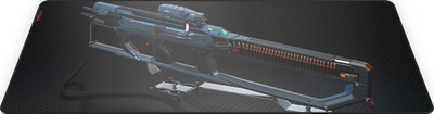 Mauspad Krux Space Gun, XXL, shumëngjyrësh