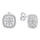Set stoli Brilio Silver SET217W, vathë + varëse