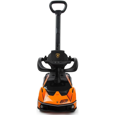 Makina lodër shtytëse Enero Lamborghini Sports, për kalamaj 12m+, portokalli me të zezë