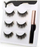 Set qerpikësh magnetikë AG851, 3 palë, me eyeliner dhe pincë, të zinj