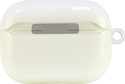Kopertinë Audi IML për AirPods Pro 2, dizajn gjeometrik, e bardhë