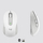 Maus Logitech Signature M650, wireless, SilentTouch, i bardhë