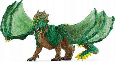 Lodër figurë Schleich Eldrador Jungle Dragon, krahë lëvizës 28 cm, shumëngjyrëshe