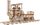 Set ndërtimi druri EWA Eco-Wood-Art Lokomotivë, model mekanik, me motor gome, natur