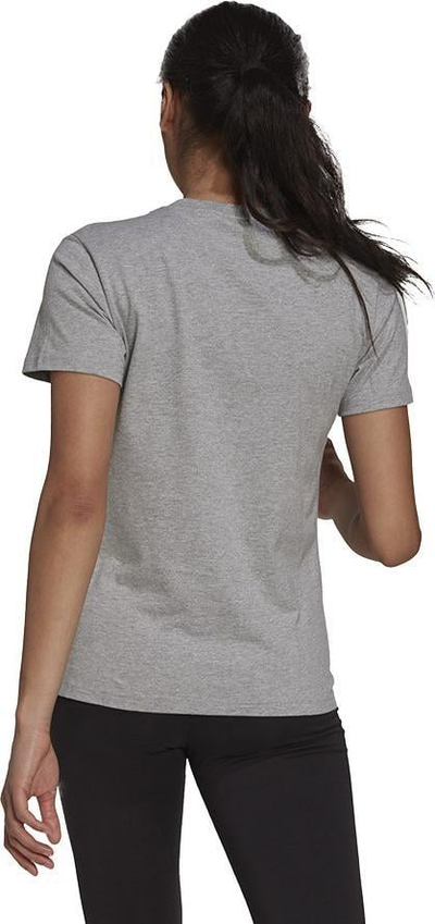 Bluzë adidas G Bl TW H07808, pambuk, me mëngë të shkurtra, gri