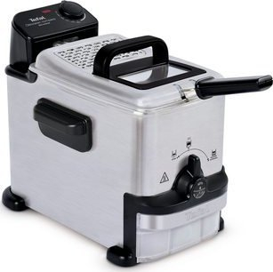 Fritezë Tefal Oleoclean Compact, çelik inoks, 3.5L, argjendtë