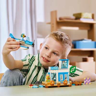 Set lodrash LEGO Animal Crossing Dodo Airlines Airport 77051, 292 copa, 7+ vjeç, shumëngjyrësh