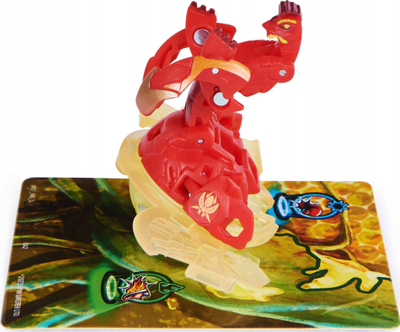 Kuti lodrash Bakugan Baku Tin, figurine Special Attack Mantid, me ruajtje kartash, shumëngjyrëshe