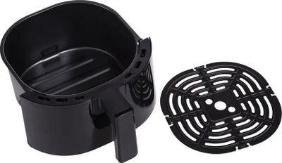 Fritezë me ajër Lauben Hot Air Fryer 4000BC, panel me prekje, 6 programe, e zezë