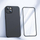 Mbulesë telefoni Joyroom 360 Full Case për iPhone 13, set 2 në 1, TPU edhe silikon, e zezë