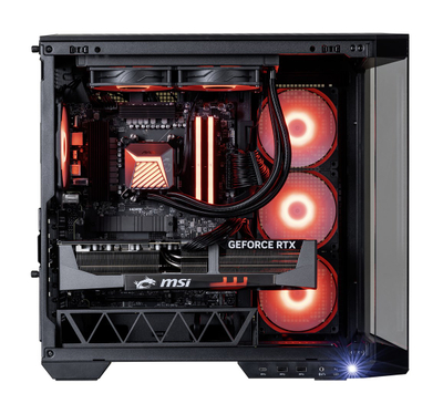 Kompjuter gaming Actina, AMD Ryzen 7 8700F, 32GB RAM, 1TB SSD, RTX 5070, kullë e zezë