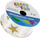 Shirit dekorativ Craft with Fun Glitter Christmas, 2 m, me yje, i bardhë me ari