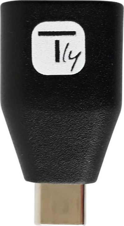 Adapter USB C në OTG, USB 3.1 5Gbps, i zi