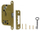 Mekanizëm cilindri Okko LOCK 2014 STRIKER 0068, distanca 72 mm, ngjyrë kafe
