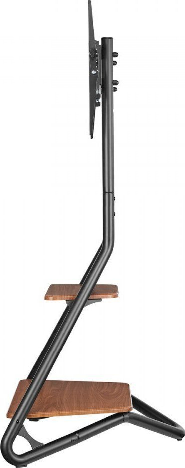 Mbajtëse TV për kënd Maclean MC-455, 37-75\", 40 kg, rafte druri