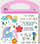 Set ngjyrimi Smile My First Coloring Kit Unicorn Friends, 6 bojra druri, me ngjitësa