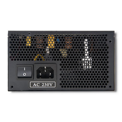 Напојување Qoltec Bitcoin Miner 1600W, 80 Plus Gold, 140mm, црно