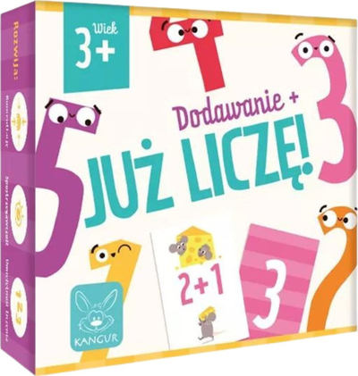 Lojë edukative Kang GAME NOW I COUNT, për moshat 3+, numërim