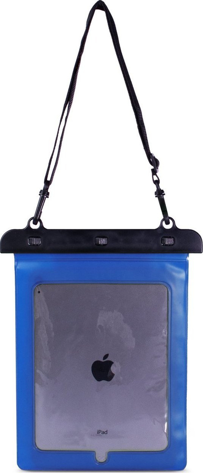 Këllëf uji për tablet Waterproof, PVC ekologjik, universal, blu