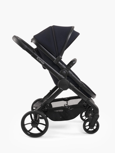 Karrocë bebe iCandy Peach 7, 2 në 1, set komplet, e zezë