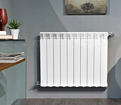 Radiator alumini Fondital Extratherm B3 800/100, lartësi 800mm, i bardhë