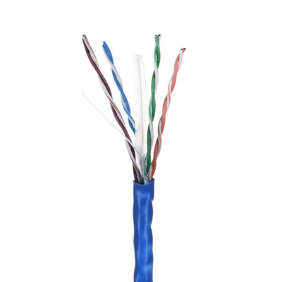 Kabllo rrjeti Lanberg LCU6-10CC-0305-B, UTP, 305m, blu