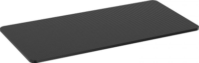 Taban tavoline Powerton WP, 150 x 75 cm, trashësi 1.8 cm, karbon i zi