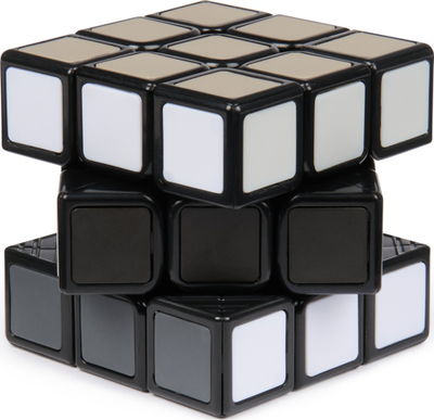 Kubi Rubiks Spin Master Wednesday Greyscale, lojë mendore, gri