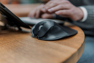 Maush ergonomik BakkerElkhuizen HandshoeMouse Shift, Bluetooth, ambidjester, madhësia Large