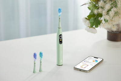 Furçë dhëmbësh elektrike Oclean X Ultra S, sonike, e gjelbër