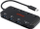 Hub USB Roline 14.02.5059, USB 3.2 Gen1, Type C në 3x USB A, gri