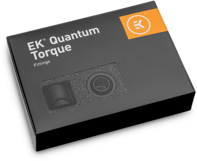 Përshtatës kompresimi EK Water Blocks EK-Quantum Torque STC 10/16, 6 copë, të zeza