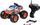 Makina lodër Monster Truck Big Foot RC0563 me telekomandë 2.4 GHz, shkallë 1:18, bardh e portokalli