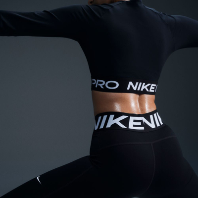 Leggings Nike Pro Training Dri FIT Sculpt, bel i lartë, Dri FIT, të zeza