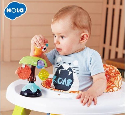 Lodër dridhëse me vakum Magic Rattle, për bebe 6m+, shumëngjyrëshe