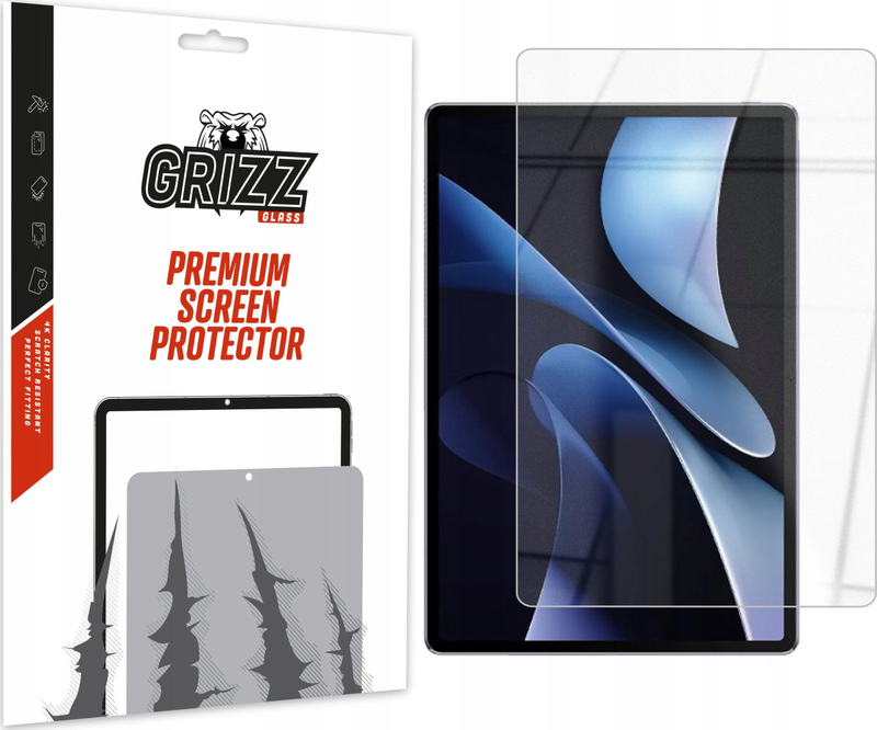 Xham mbrojtës hibrid Grizz për Huawei MatePad Air 2024, 9H, transparent