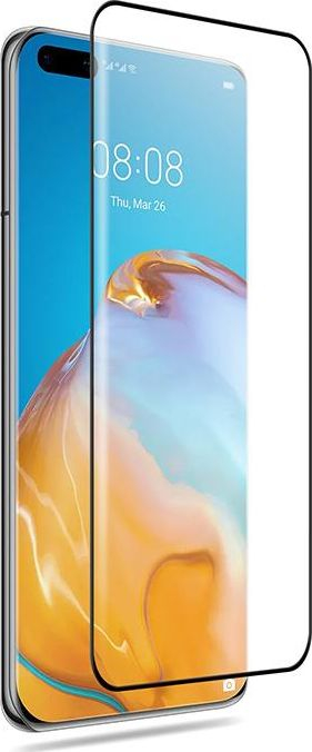 Заштитно 3D стакло за Huawei P40 Pro, 9H, проѕирно
