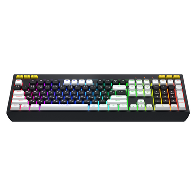 Tastierë gaming Hator Icefall, me kabllo USB, RGB, e zezë