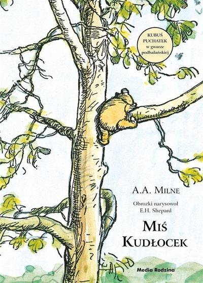Libër A.A. Milne Miś Kudłocek, përralla Winnie the Pooh, polonisht dialekt Podhale