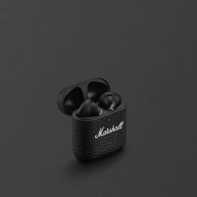 Kufje Marshall Minor IV, in ear, Bluetooth, të zeza