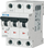 Shkyçës automatik trefazor Eaton FAZ-B15/3, 3P, 15A, i bardhë