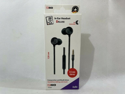 Kufje 2GO 795967, me kabllo, që futen në vesh, anthracite edhe të zeza