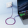 Kabllo USB Hoco X116, USB A në Micro USB, 1m, 2.4A, gradient vjollcë