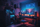 PREYON Neon Gaming LED Ѕидна Светилка, Blue