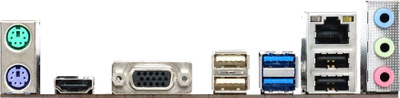 Pllakë amë Biostar H310MHP 3.0, Intel H310, LGA 1151, me ngjyrë të zezë
