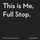 This Is Me Full Stop - Caz Hildebrand Philip Cowell